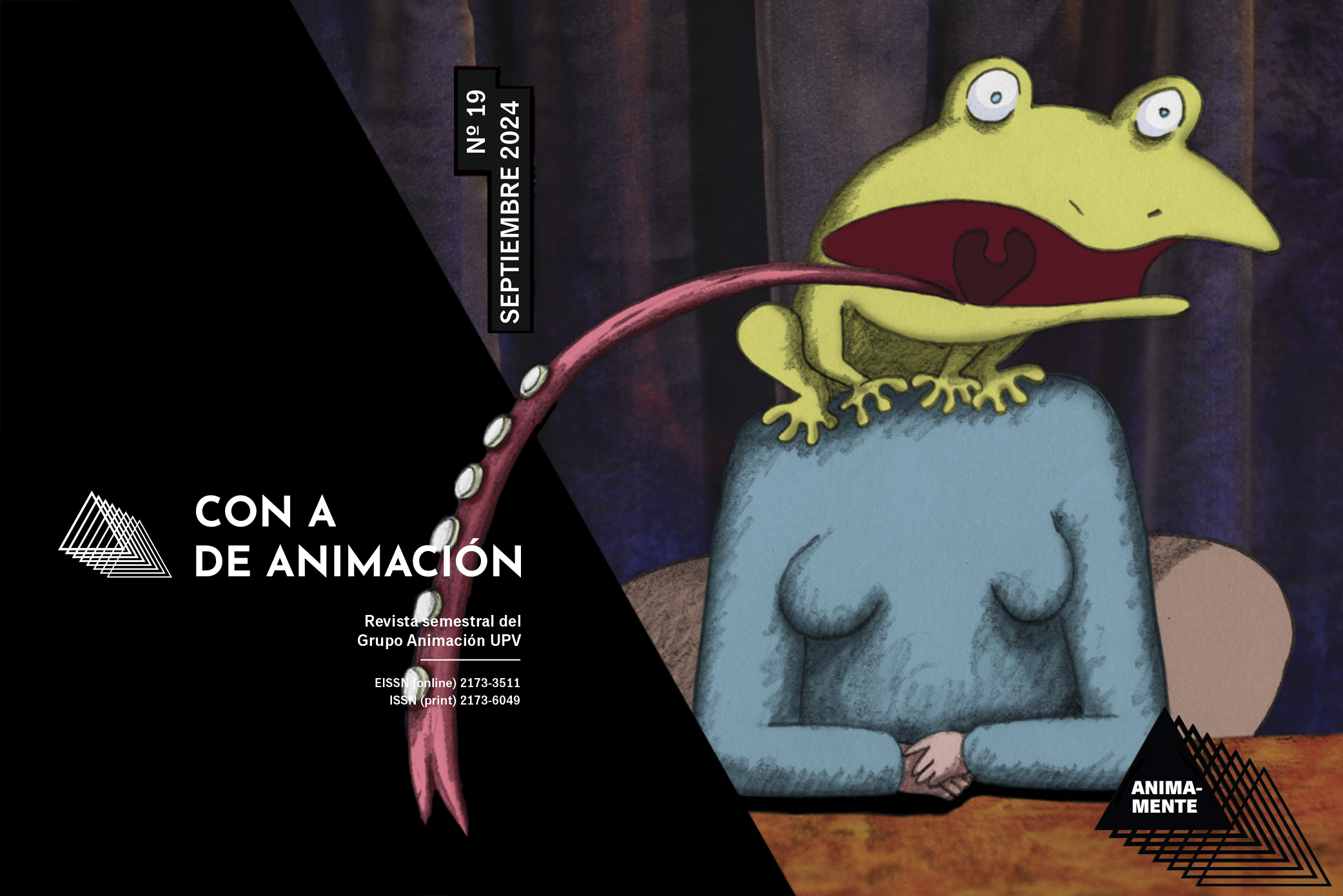 Con A de animación